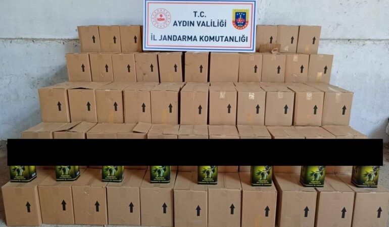 Köşk’te 4 Bin Litre Sahte Zeytinyağı Ele Geçirildi