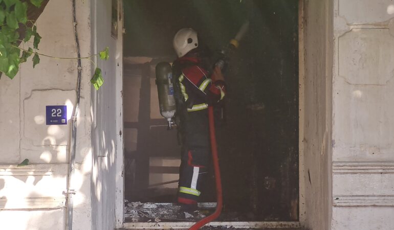 Köşk’te Korkutan Yangın