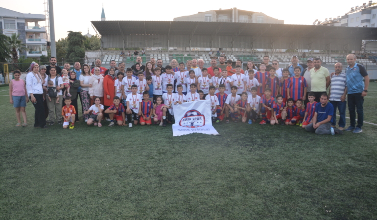 Köşk Spor U-11 Takımı İlçeye Şampiyonluk Getirdi
