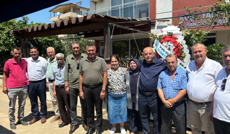 İyi Parti Aydın İl Başkanı Ahmet Ertürk Bir Dizi Ziyaret İçin Köşk’e Geldi