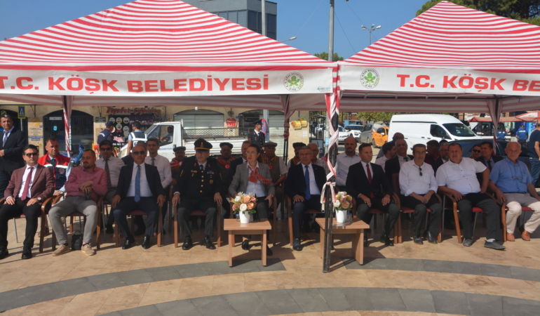 Köşk’ün Düşman İşgalinden Kurtuluşunun Yıl Dönümü Törenle Kutlandı