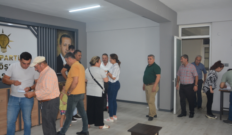 Köşk AK Parti Delege Seçimi Yapıldı