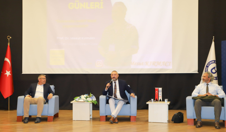 Köşk Belediye Başkanı Nuri Güler ADÜ 2024 Kariyer Günlerine Konuşmacı Olarak Katıldı