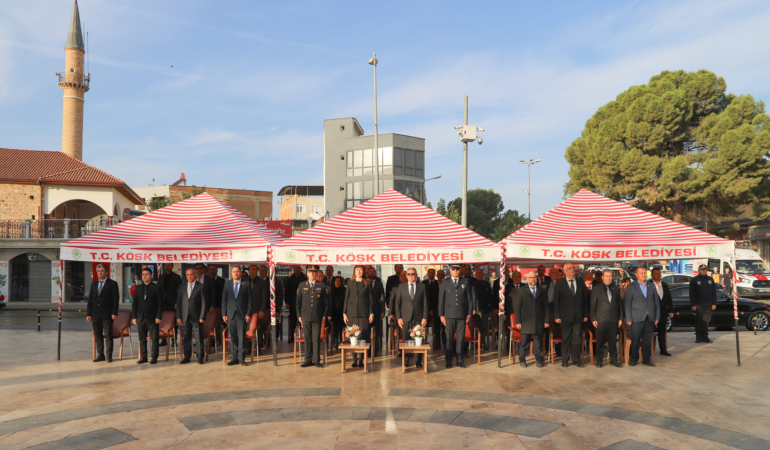 Büyük Önder Vefatının 86. Yılında Köşk’te Anıldı