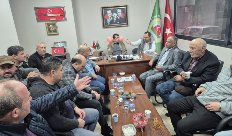 Köşk Ziraat Odasında Jeotermal Değerlendirme Toplantısı Yapıldı