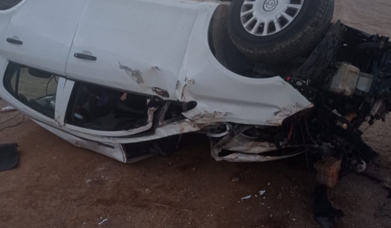 Köşk’te Otomobil Takla Attı,Bir Kişi Yaralandı