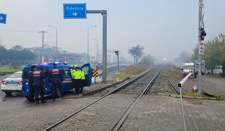 Köşk Ovaköy Mahallesinde Tren Kazası