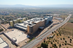 AYDIN ŞEHİR HASTANESİ İNŞAATINDA SONA YAKLAŞILIYOR