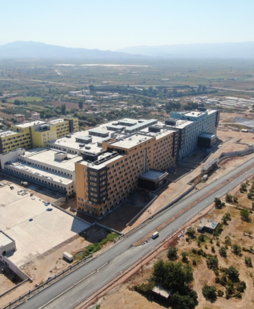 AYDIN ŞEHİR HASTANESİ İNŞAATINDA SONA YAKLAŞILIYOR