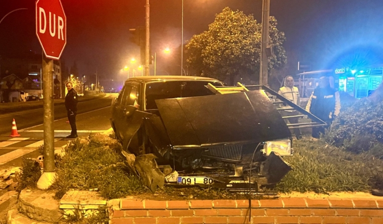 Köşk’te Otomobil Kazası, 1 kişi Yaralandı