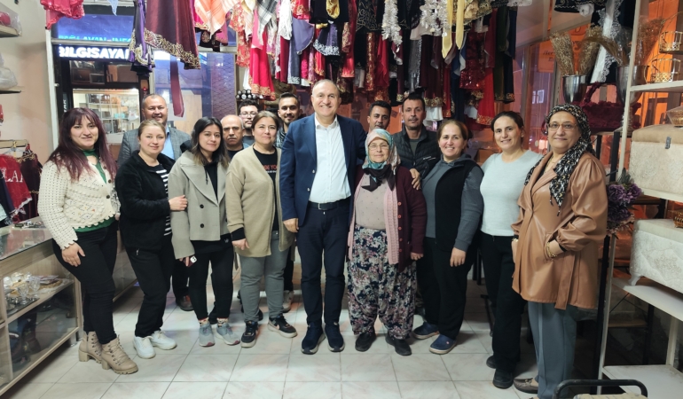 İyi Parti Aydın Milletvekili Ömer Karakaş Köşk’te Esnafın İftar Sofrasına Konuk Oldu