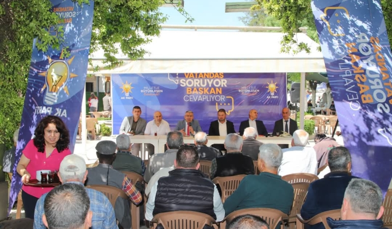 Köşk Belediye Başkanı Nuri Güler Vatandaşların Sorularını Cevapladı