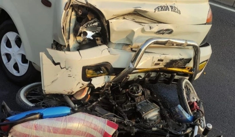 Köşk’te Feci Kaza,Motosiklet Sürücüsü Hayatını Kaybetti