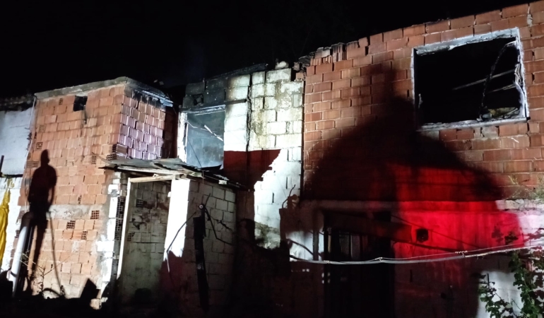 Köşk Kızılcayer Mahallesinde Korkutan Yangın