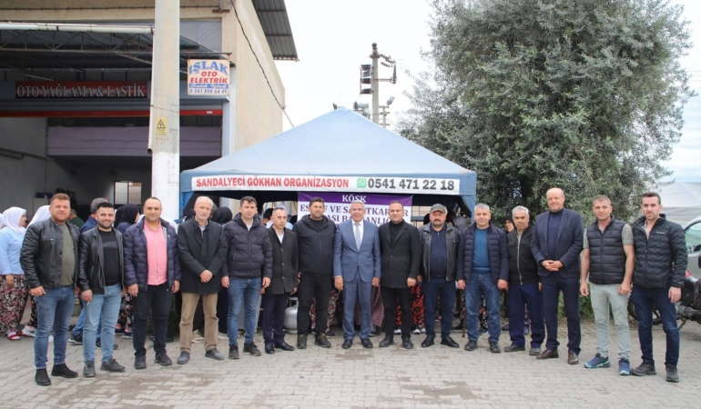 Köşk Esnaf ve Sanatkârlar Odası’ndan Geleneksel Keşkek Hayrı