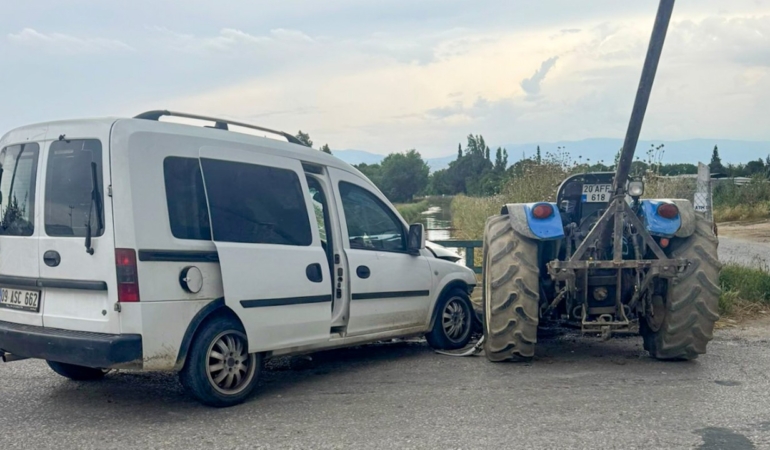 Köşkte Trafik Kazası,1 Kişi Öldü
